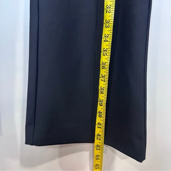 KARL LAGERFELD PARIS Black Logo Wide Leg Side Zip Dress Pant Size 10 MSRP: $109 - Picture 10 of 10